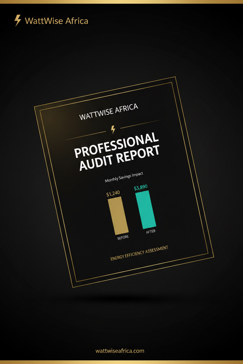 WattWise Professional Audit Report — The Complete Energy Intelligence Report for Your Business